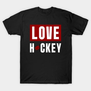 LOVE HOCKEY || V1 T-Shirt